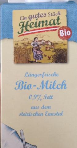 Längerfrische Bio-Milch , 0,9% Fett | Hochgeladen von: Alice.