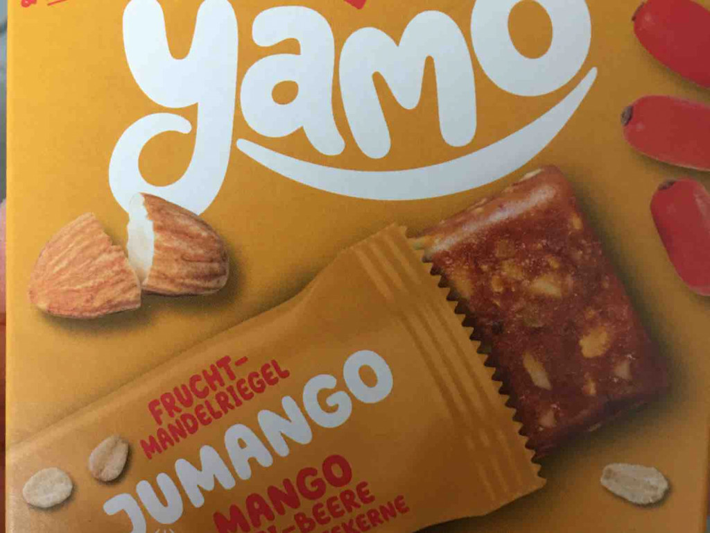 Jumango Fruchtmandelriegel, Ohne Zuckerzusatz von Isa | Hochgeladen von: Isa