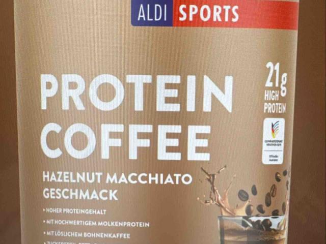 Aldi Sports Protein Coffee Hazelnut Macciato von iGruffix | Hochgeladen von: iGruffix