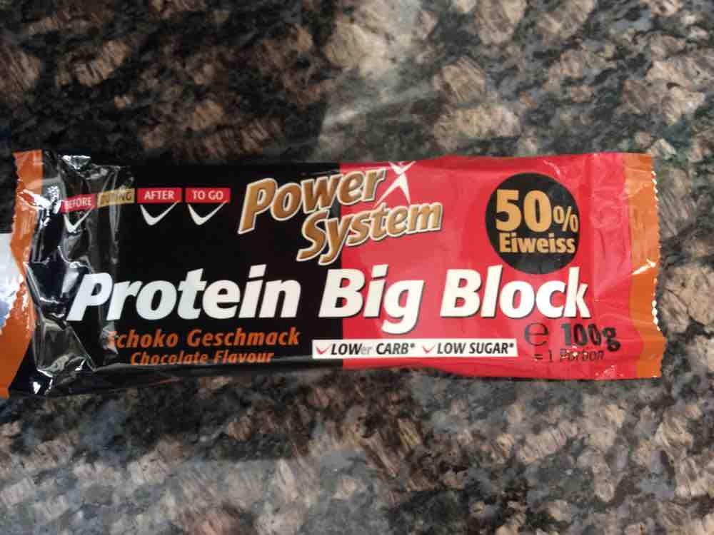 Protein Big Block Schoko von gerbermonika | Hochgeladen von: gerbermonika