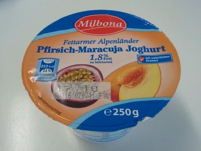 Fettarmer Joghurt 1,8%, Pfirsich-Maracuja | Hochgeladen von: darklaser