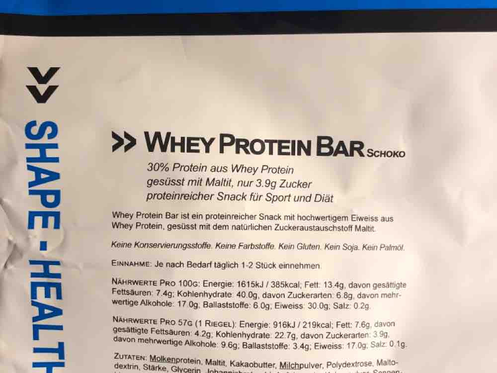 Whey Protein Bar Schoko von overrick | Hochgeladen von: overrick