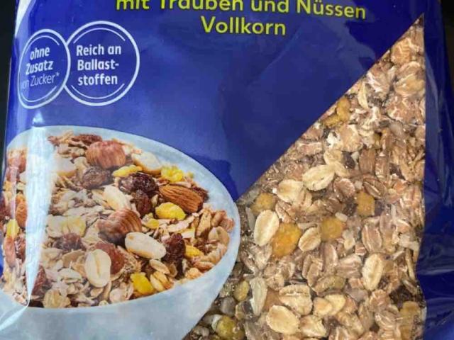 Müsli Traube Nuss, ohne Zusatz von Zucker von leapxrtsh | Hochgeladen von: leapxrtsh