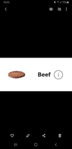 Mc Donalds Beef Scheibe 115g, pro 100g von Sanny89 | Hochgeladen von: Sanny89