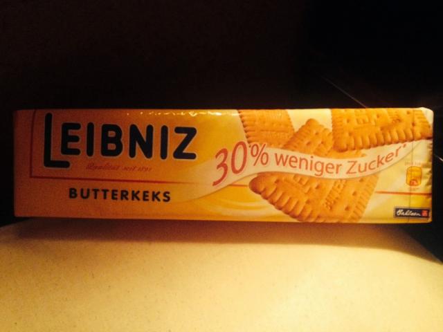 Leibniz Butterkeks, 30 % weniger Zucker | Hochgeladen von: xmellixx