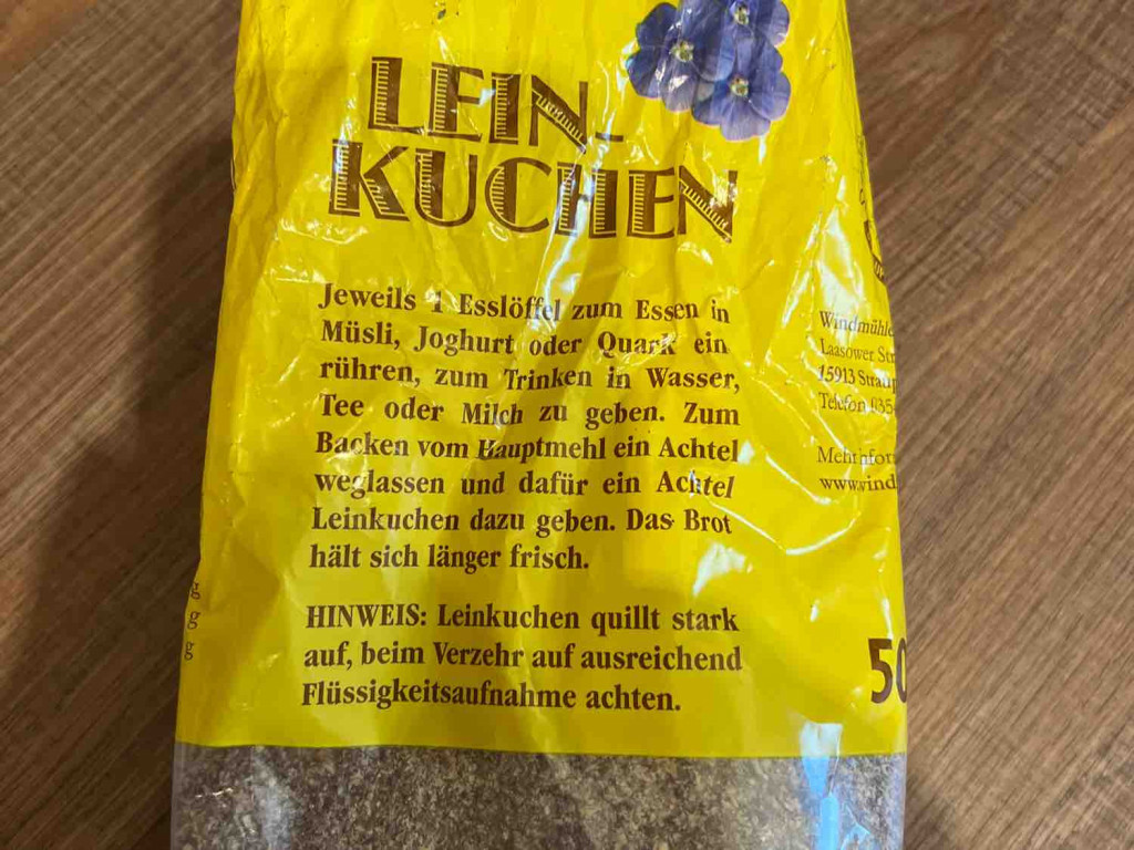 Leinkuchenmehl, Glutenfrei von schnatter1 | Hochgeladen von: schnatter1