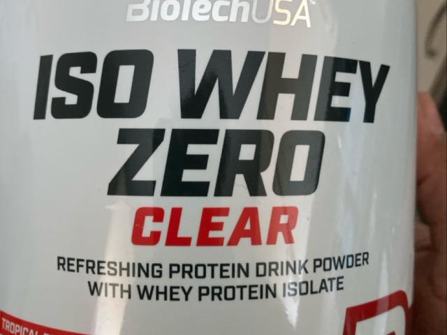 Iso Whey Zero Clear, Tropical Fruit Flavoured von SaniBlack | Hochgeladen von: SaniBlack