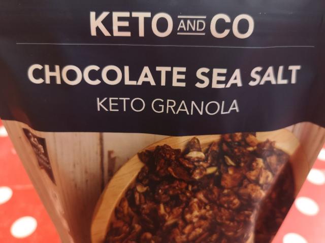 Keto and Co Granola, Chocolate Sea Salt by cannabold | Uploaded by: cannabold