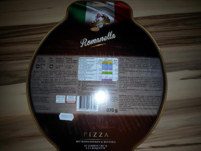 Romanella Pizza mit Rohschinken & Ruccola | Hochgeladen von: Misio