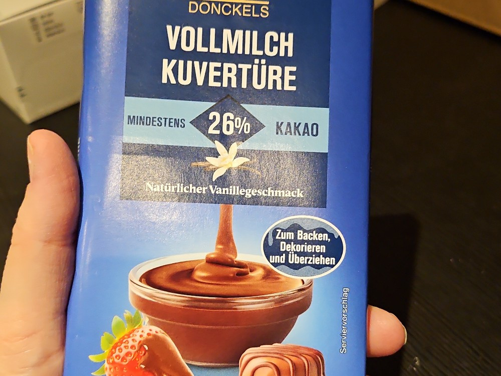 Donckels Vollmilch Kuvertüre, 26% Kakao von willmannsandra527 | Hochgeladen von: willmannsandra527