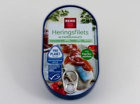 REWE Heringsfilet, Paprika Sauce | Hochgeladen von: Totti Torsche