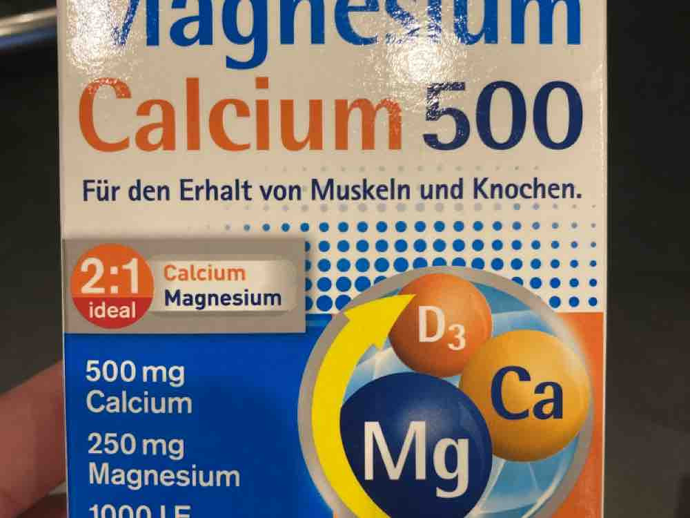 Magnesium Calcium 500, 1 Tablette = Tagesdosis von TonyM | Hochgeladen von: TonyM