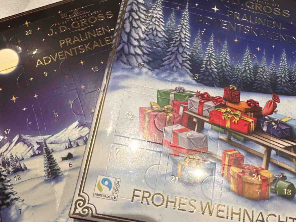 Pralinen Adventskalender, enthält Alkohol von nuts | Hochgeladen von: nuts