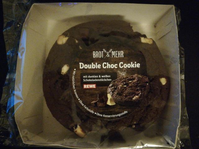 Double Chock Cookie, Kakaocookie m. dunklen u. weißen Schokolade | Hochgeladen von: Mazzel cash