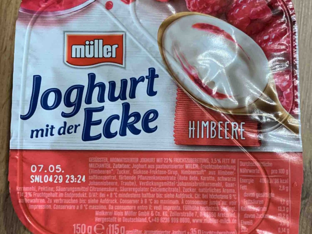 Joghurt mit der Ecke Himbeer von Camie | Hochgeladen von: Camie