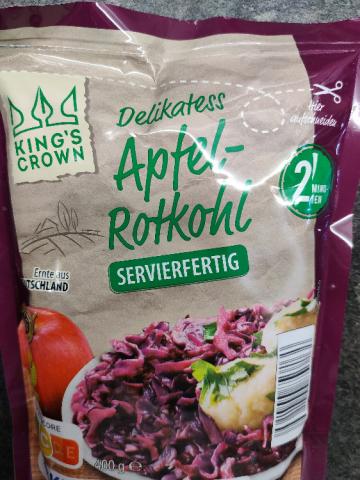 Apfel-Rotkohl, Delikatess Apfel-Rotkohl, fertig zubereitet und   | Hochgeladen von: hegglmo