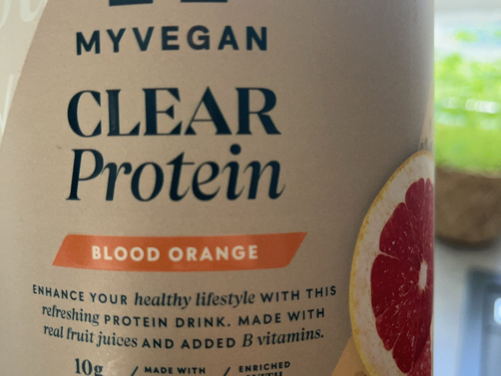 MyVegan Clear Protein, Blood Orange / Blutorange von angege | Hochgeladen von: angege