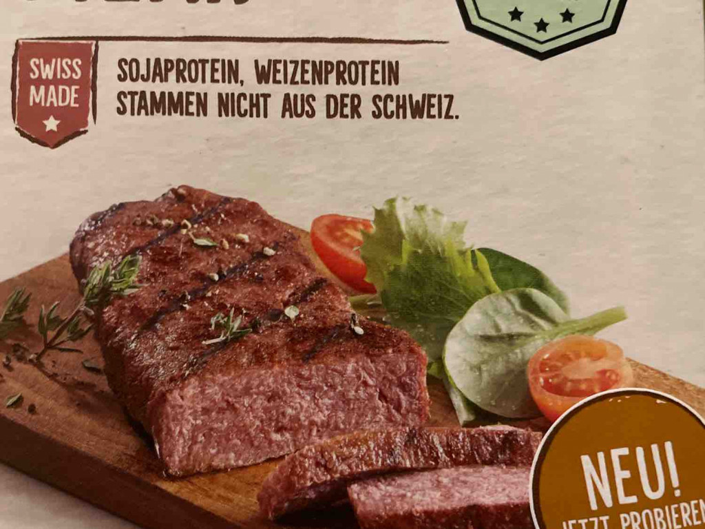 Plant-Based Steak, Fleischersatzprodukt von joannagoletzko463 | Hochgeladen von: joannagoletzko463