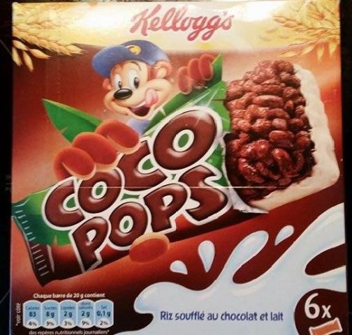 Choco Krispies Coco Pops, Riegel Kellogg, Cereal & Milk  | Hochgeladen von: info.tg87