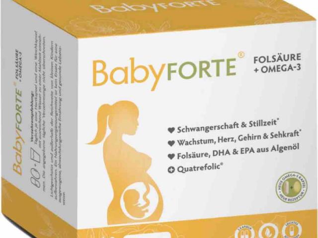 Babyforte Folsäure + Omega 3 von trinafra | Hochgeladen von: trinafra