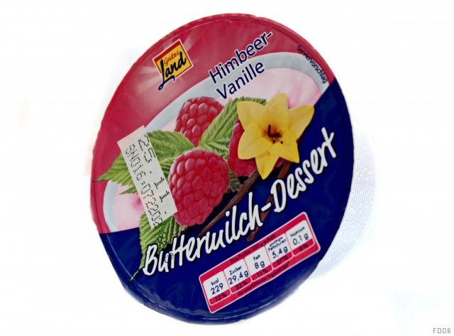 Buttermilch-Dessert, Himbeer-Vanille | Hochgeladen von: JuliFisch