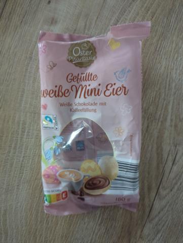 Gefüllte weiße Mini Eier, mit Kaffeefüllung von Prinzessin-Pumme | Hochgeladen von: Prinzessin-Pummelfee