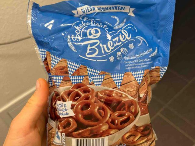 Schokolierte Brezel, mit 60 % Vollmilchschokolade von nooo | Hochgeladen von: nooo