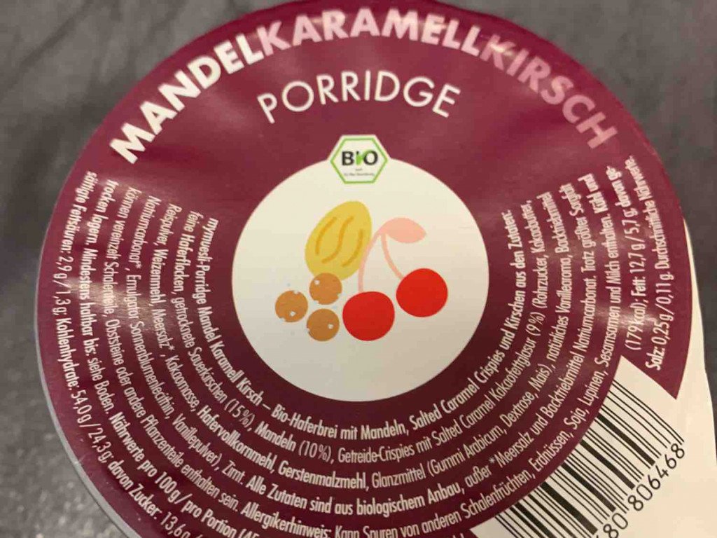 Mandel Karamell Kirsch Porridge von kasy82 | Hochgeladen von: kasy82