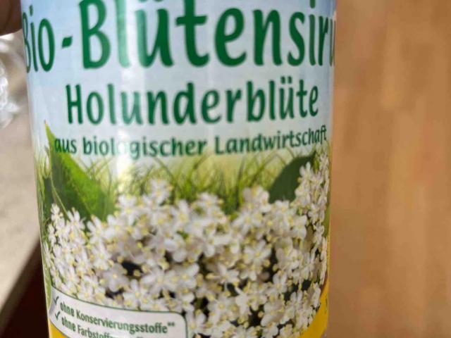 Natur pur Bio-Blütensirup Holunderblüte von HaraldSee | Hochgeladen von: HaraldSee