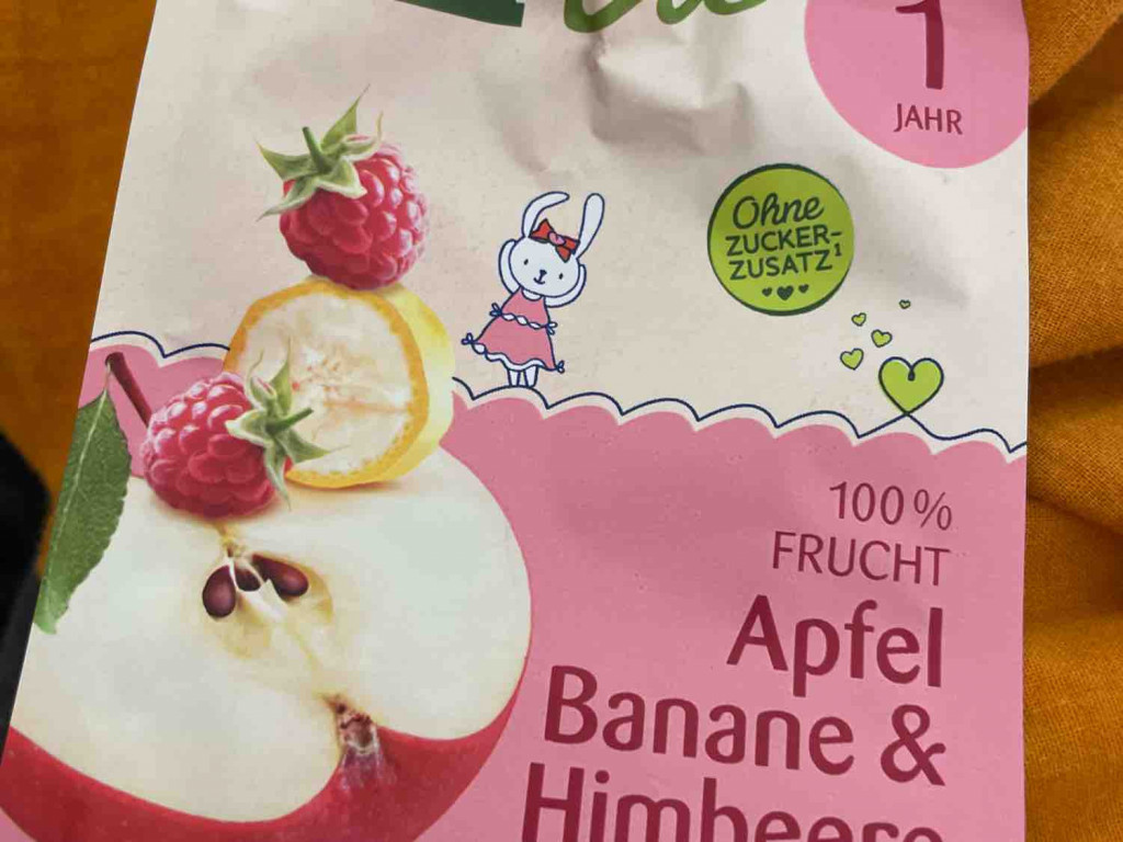Apfel, Banane & Himbeer Püree, 100% Frucht von lucreziathali | Hochgeladen von: lucreziathalia