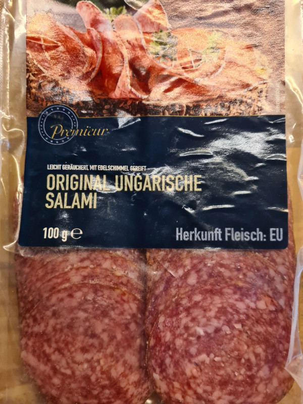 Original Ungarische Salami, Premieur 3g pro Scheibe von julehst | Hochgeladen von: julehst