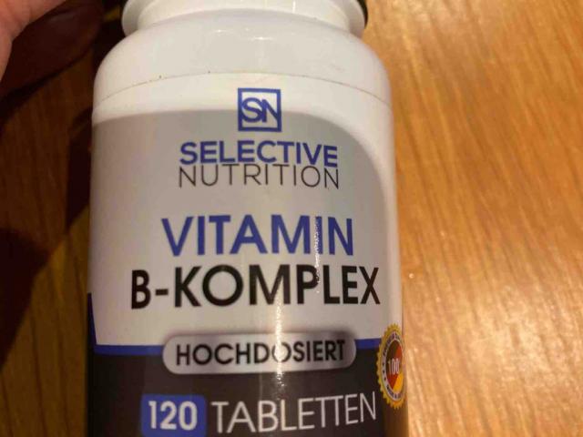Vitamin B-Komplex, Nahrungsergänzungsmittel von JWo | Hochgeladen von: JWo