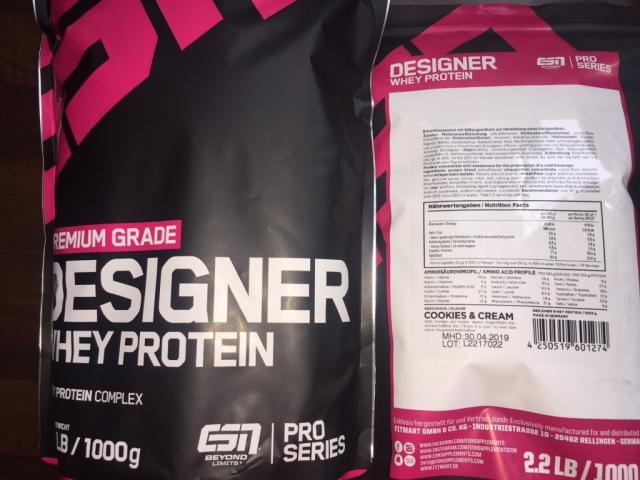 Designer Whey Protein mit 250 ml fettarme Milch 1,5 %, Cooki | Hochgeladen von: s.kockler