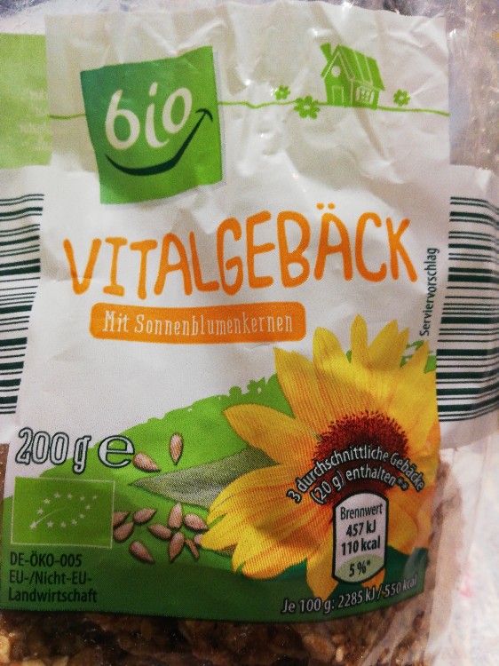 Bio Vitalgebäck mit Sonnenblumenkernen von hanepo1010 | Hochgeladen von: hanepo1010