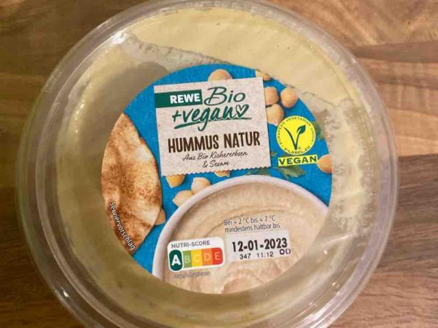 REWE Bio +vegan Hummus Natur by MacMosby | Uploaded by: MacMosby