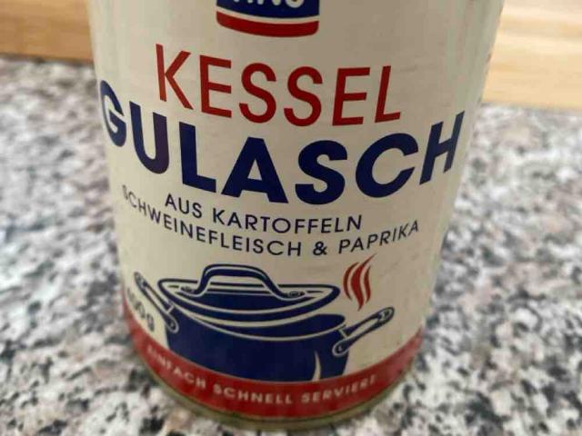 Kesselgulasch, aus Kartoffeln, Schweinefleisch und Paprika von j | Hochgeladen von: johanneswittera675