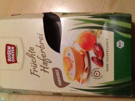 Früchte Haferbrei Porridge, Aprikosen, Datteln | Hochgeladen von: deike80