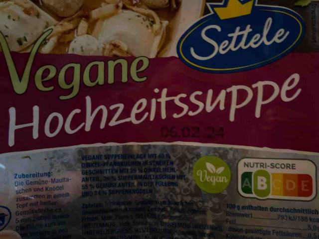 Vegane Hochzeitssuppe von crazyreysi | Hochgeladen von: crazyreysi