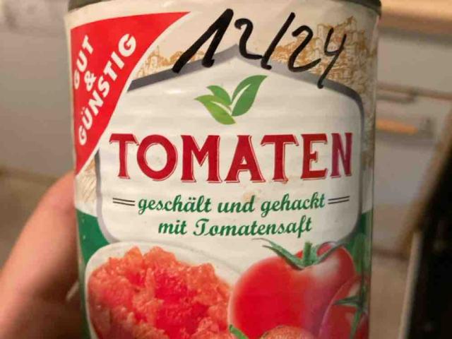 Tomaten geschält & gehackt, in Tomatensaft von Shaolin23 | Hochgeladen von: Shaolin23