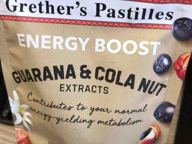 Grether‘s Pastilles, Energy Boost - Guarana & Cola Nut von J | Hochgeladen von: Jevcon