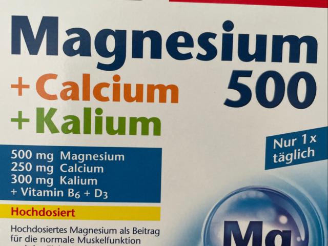 Magnesium 500, +Calcium +Kalium von Sseidel80 | Hochgeladen von: Sseidel80