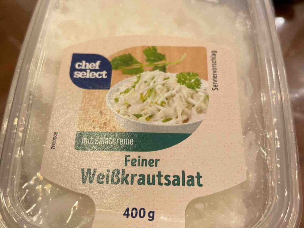 Weißkrautsalat, in feiner Salatcreme von Bomac | Hochgeladen von: Bomac