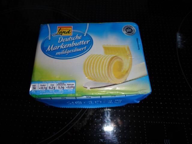 Deutsche Markenbutter mildgesäuert, Butter | Hochgeladen von: reg.