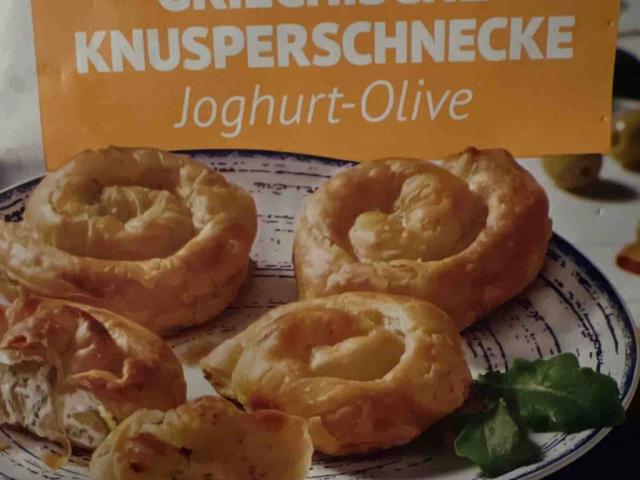 Griechische Knusperschnecke 11649, Joghurt-Olive von HorstVanHon | Hochgeladen von: HorstVanHonk