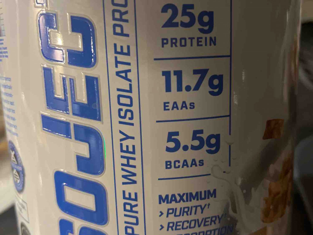 IsoJect, ultra-pure whey isolate protein von rizay | Hochgeladen von: rizay