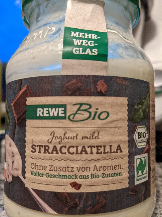 Joghurt mild Stracciatella, Rewe Bio von Tschulsn81 | Hochgeladen von: Tschulsn81