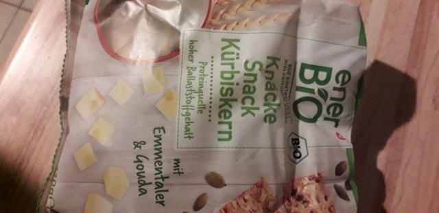 enerBio Knäcke Snack Kürbiskern, Emmentaler & Gauda von Nett | Hochgeladen von: Nette85