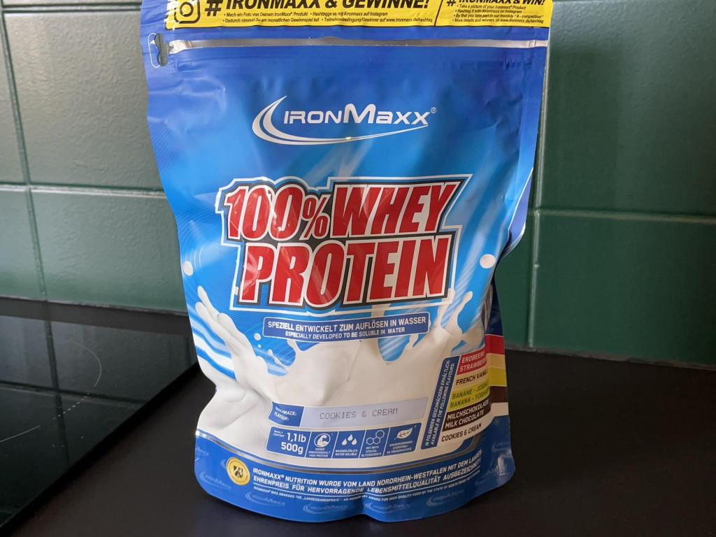 100% Whey Protein, Cookies & Cream von madel | Hochgeladen von: madel