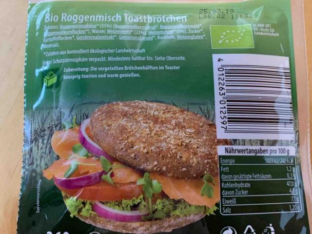 Bio Finn Brod , Bio Roggenmisch Toastbrötchen von Heike84 | Hochgeladen von: Heike84