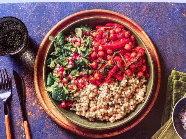 Kichererbsen-Baharat-Bowl mit Perlencouscous by Franka2021 | Uploaded by: Franka2021